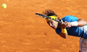 Rafael Nadal in Action