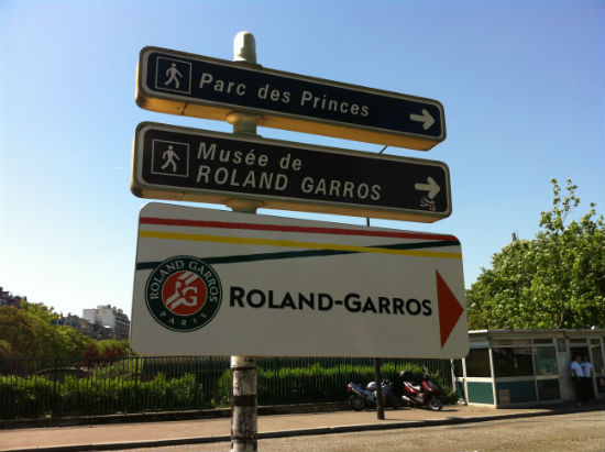 The way to Roland Garros