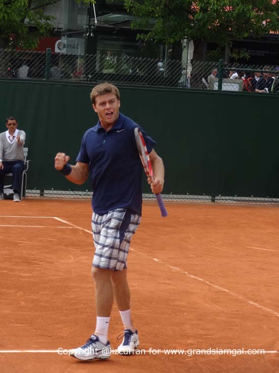 Ryan Harrison after his first round win