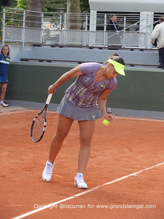 What do you think of the patterned top version? As worn by Ana Konjuh