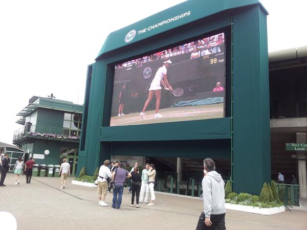 Laura Robson on the big screen