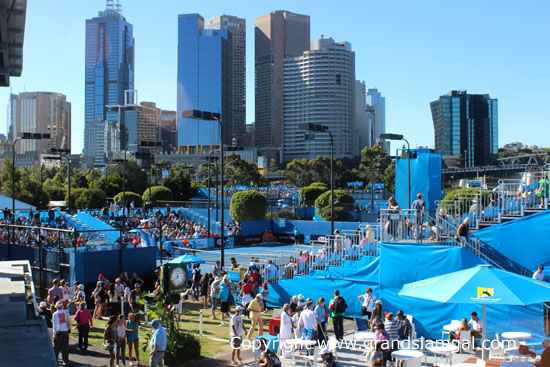 The Australian Open is the first grand slam of the year