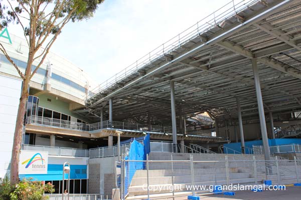 Margaret Court Arena under construction