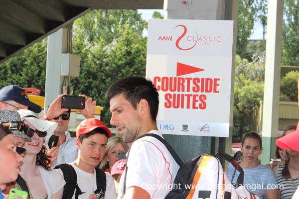 Djokovic v Monaco Kooyong0038