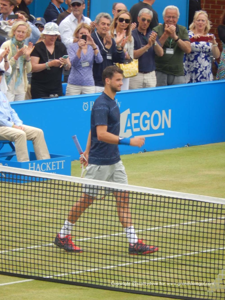 Grigor Dimitrov, winner of the 2014 Aegon Championships at the Queens Club