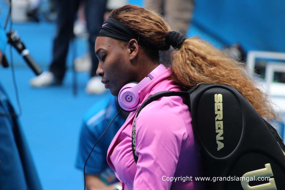 Serena Williams (taken at Aus Open 2014)