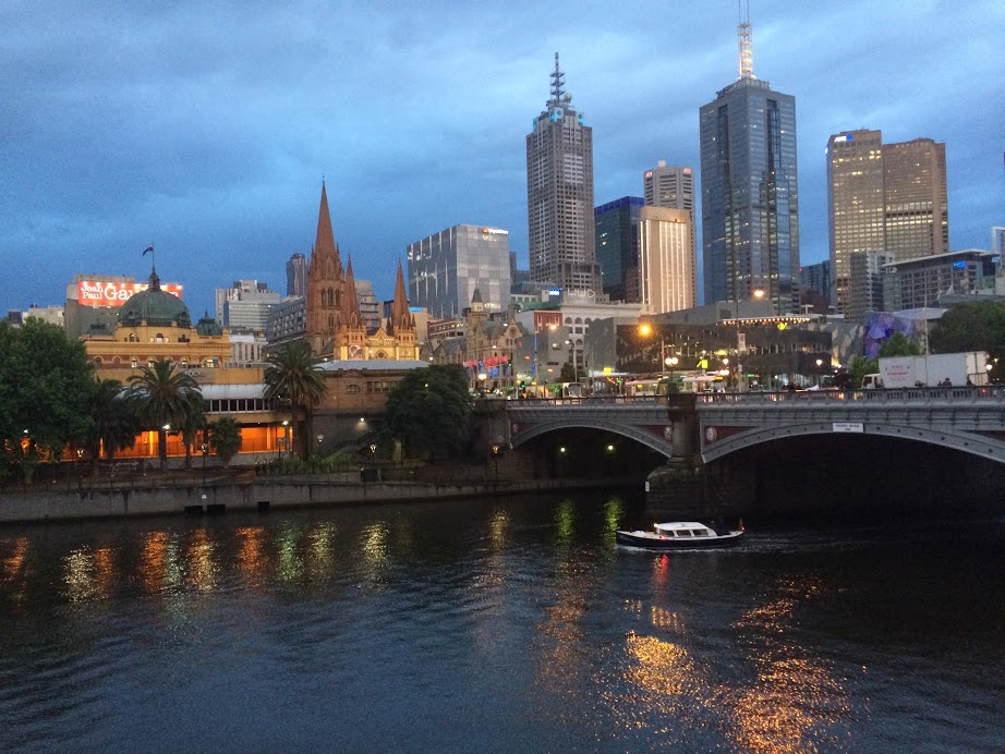 Melbourne at dusk