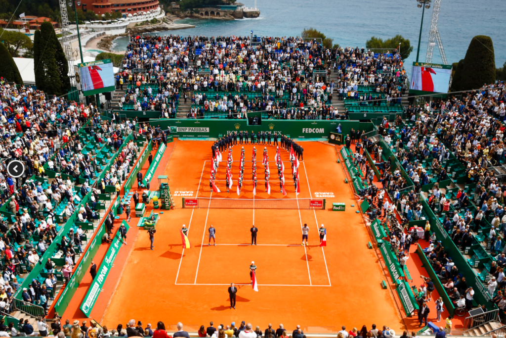 Court Central at Monte-Carlo Rolex Masters copy
